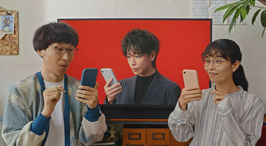 クイックワン　「テレビCM カップル」篇　WEB