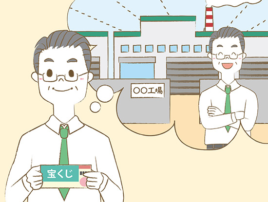 千葉県在住　男性　Aさん　60代 （2等　1千万円）